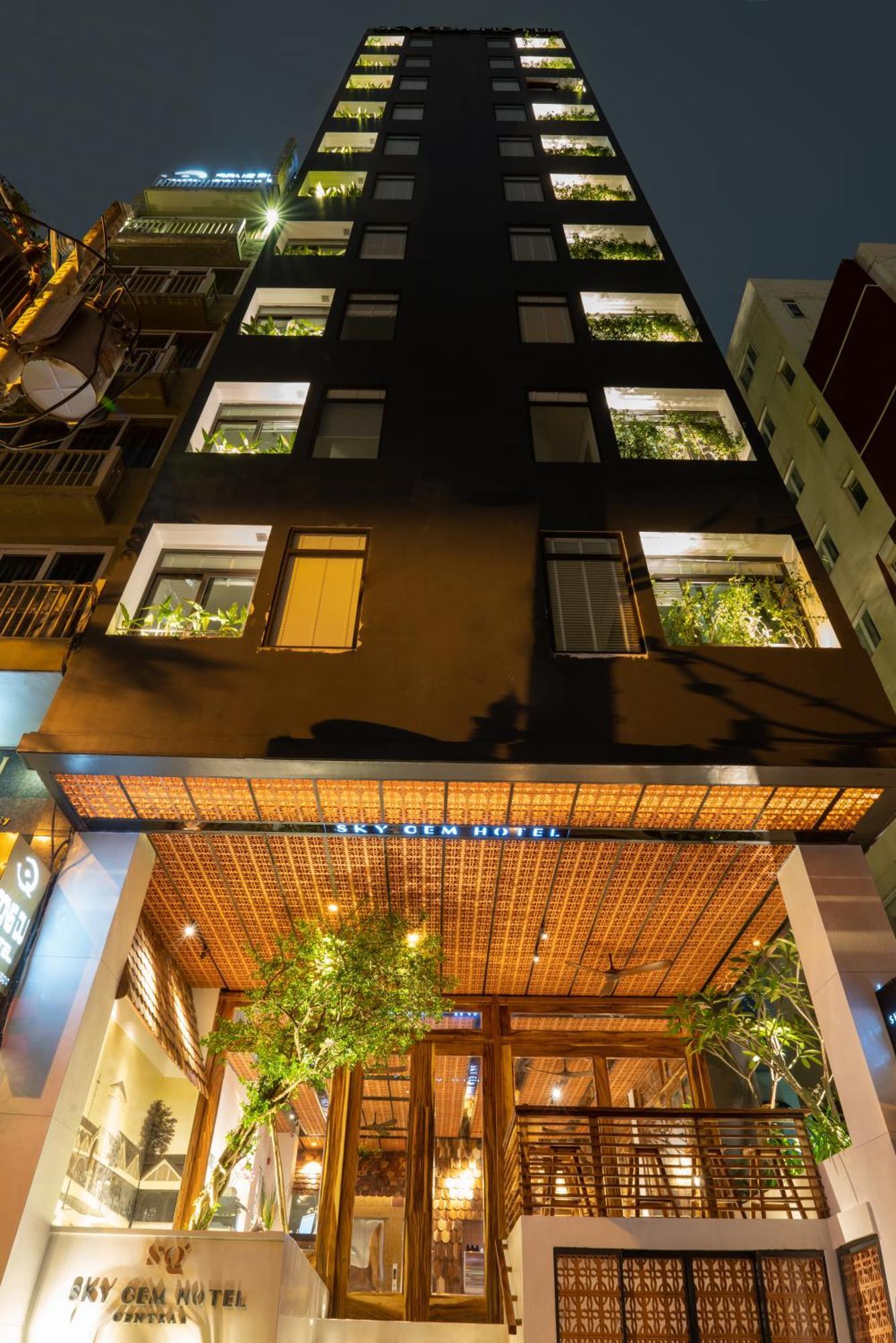 Sky Gem Central Hotel Ho Chi Minh-staden Exteriör bild