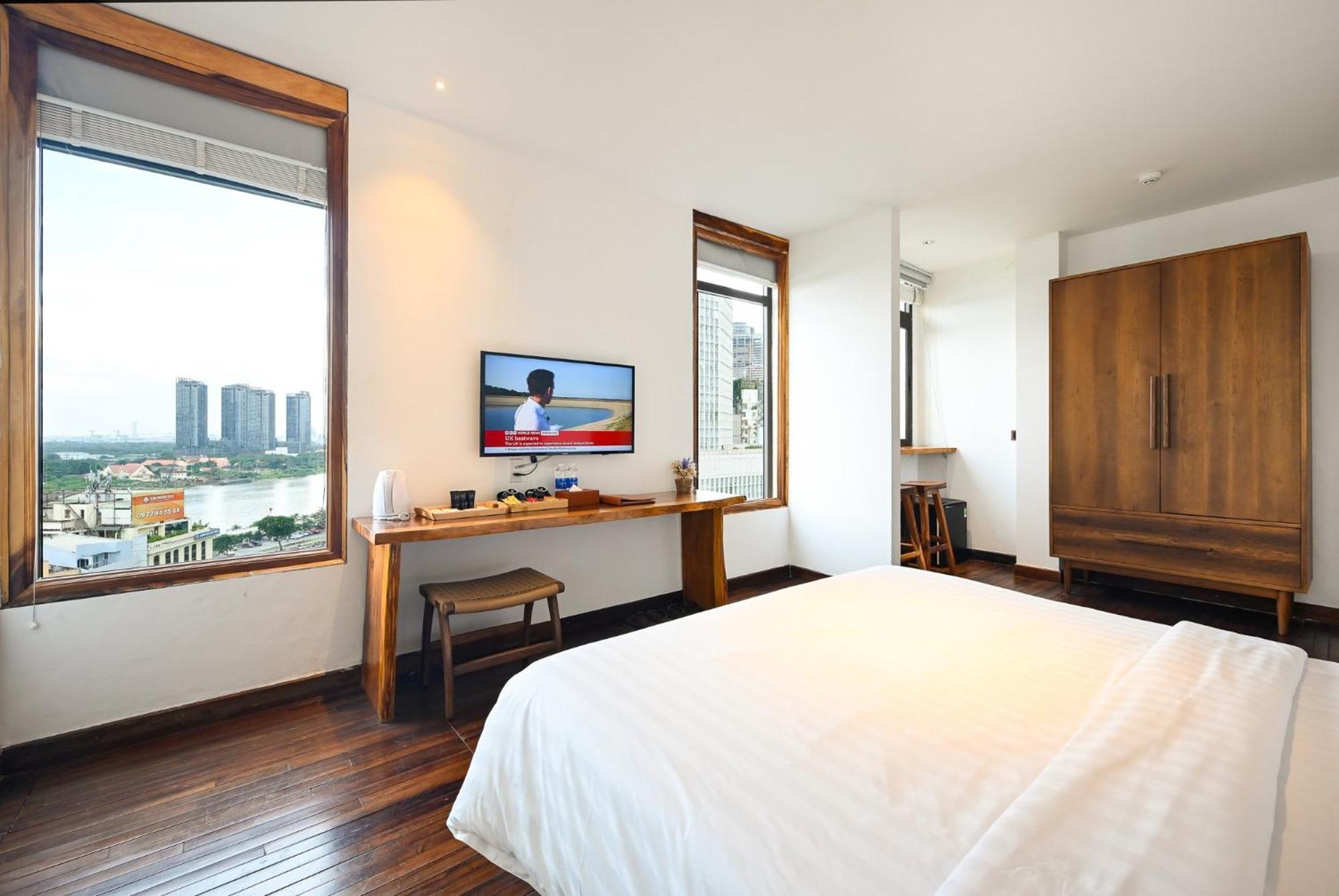 Sky Gem Central Hotel Ho Chi Minh-staden Exteriör bild