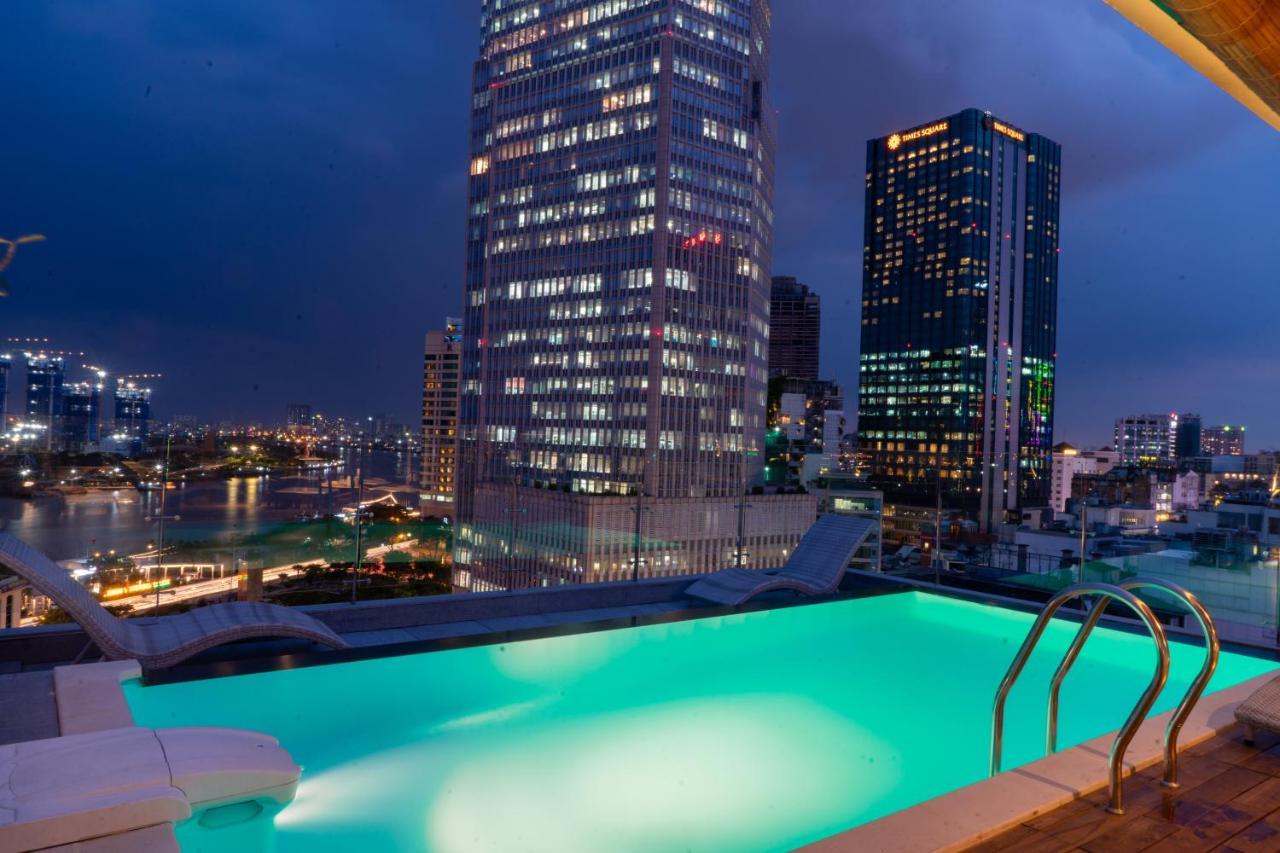 Sky Gem Central Hotel Ho Chi Minh-staden Exteriör bild